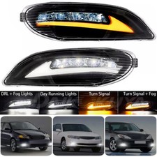 Luzes de neblina de LED + DRL para Toyota Camry 2002-2004/Corolla 2005-2008/Solara 2002-2003 comprar usado  Enviando para Brazil