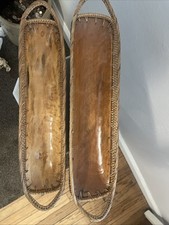 Pair handmade wooden for sale  Sparks