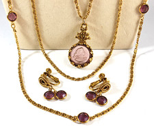 Goldette purple glass for sale  Newport