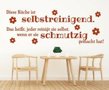 Küchen wandtattoo spruch gebraucht kaufen  Wilster