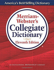 Merriam webster collegiate for sale  ROSSENDALE