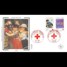 Fdc soie croix d'occasion  Crécy-la-Chapelle