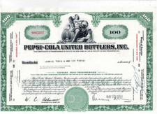Pepsi-Cola United Bottlers, Inc., 1959, top-brand, VF+ comprar usado  Enviando para Brazil