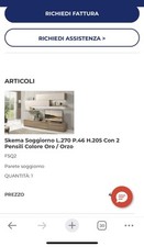 Mobile salotto nuovissimo usato  Firenze