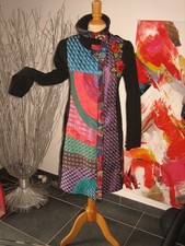 Manteau patchwork tissus d'occasion  Pierrefort