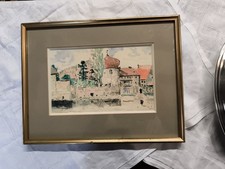 Ancien tableau aquarelle d'occasion Ancien tableau aquarelle d'occasion  Grenoble-