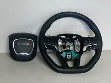Volante de fundo plano Charger/Challenger 2015 - 2023 com emblema Dodge original de fábrica comprar usado  Enviando para Brazil