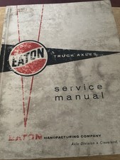 Eaton service manual for sale  Chouteau