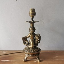 Pied lampe bronze d'occasion  Boussac
