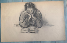 Crayon gras portrait d'occasion  Vannes