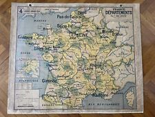 Carte affiche scolaire d'occasion  Paris I