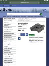 Aimpoint weaver picatinney for sale  FROME