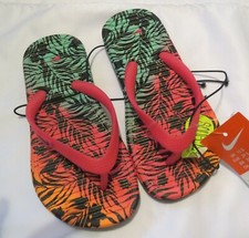 Chinelos Youth NIKE SolarSoft Squeeze ME rosa quente/preto/geen/laranja 631725 602 comprar usado  Enviando para Brazil