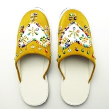 Chaussons babouche paillettes d'occasion  Nantes-