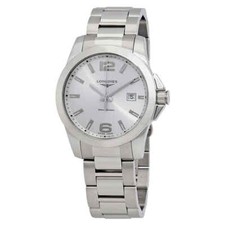Longines conquest silver for sale  Brooklyn