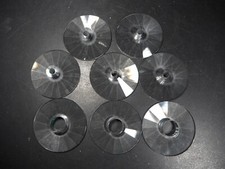 Round discs crystal for sale  STOKE-ON-TRENT