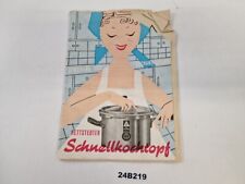 Heft schnellkochtopf walzwerk gebraucht kaufen  Burgstädt