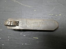Numberall marking stamp for sale  New Haven