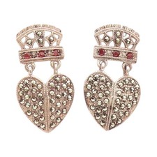 silver earrings marcasite 925 for sale silver earrings marcasite 925 for sale New York