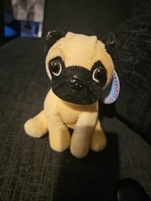 Pug plush soft for sale  LUTON