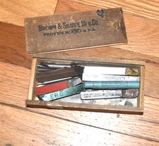 Brown sharpe box for sale  Lansdale