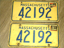 Pair number mass for sale  Merrimac