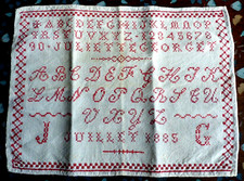 Abécédaire ancien rouge d'occasion  Dammarie