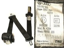 Corrado rear seatbelt for sale  CHELMSFORD