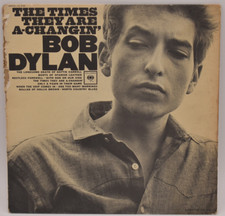 Bob Dylan The Times They Are A Changing LP Mono CL2105 VINYL RECORD, usado comprar usado  Enviando para Brazil