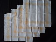 Set vintage yellow for sale  SELBY