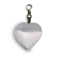 Selenite pendant necklace for sale  SOUTHALL