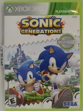 Usado, SONIC GENERATIONS THE HEDGEHOG MICROSOFT XBOX 360 NTSC-U US USA AMERICANO comprar usado  Enviando para Brazil
