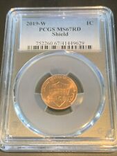 Usado, 2019 W Lincoln SHIELD centavo 1c PCGS MS67RD comprar usado  Enviando para Brazil