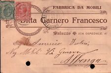 Cartolina pubblicitaria fabbri usato  Albenga