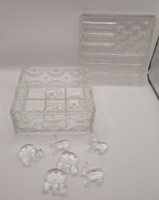 Conjunto de biqueira de cristal Fifth Avenue dia da eleição política republicano democrata comprar usado  Enviando para Brazil