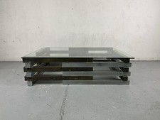 Tavolino salotto acciaio usato  Arezzo