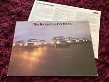 Ford cortina brochure for sale  THATCHAM