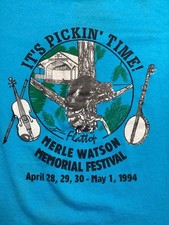 Vintage merlefest 1994 for sale  Nashville