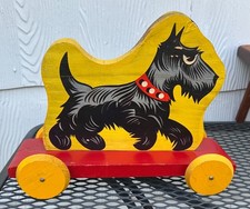 Wood painted scottish for sale  Lowell