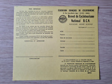 Brevet cyclotourisme national d'occasion  Paris XV