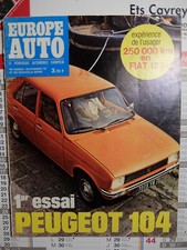 Revue magazine auto d'occasion  Lyon I