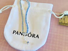 Bracelet PANDORA rivière bleue scintillant  Argent 925/1000e 20 CM na sprzedaż  Wysyłka do Poland