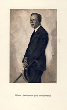 Portrait deutscher kunstdruck gebraucht kaufen  Waldburg