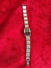 Damen armbanduhr silberfarben gebraucht kaufen  Balingen