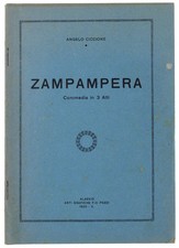 Zampampera. commedia atti. usato  Villarbasse