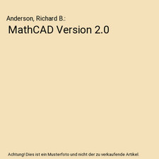 Mathcad version anderson gebraucht kaufen  Trebbin