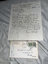 1903 letter barre for sale  Vernon Rockville