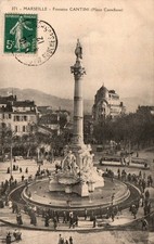 Cpa marseille fontaine d'occasion  Marchaux