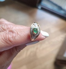 Anello smeraldo diamanti usato  Episcopia