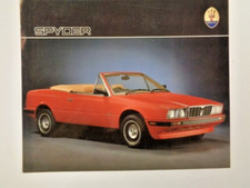Maserati spider volantino usato  Soliera